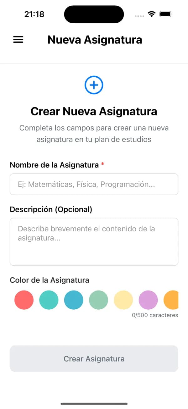 Screenshot 2 de EstudIA en App Store