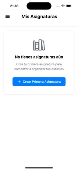Vista secundaria de EstudIA